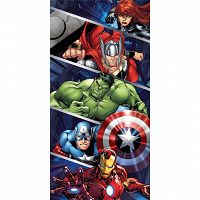 BEACH TOWEL AVENGERS 70X140CM POLYESTER