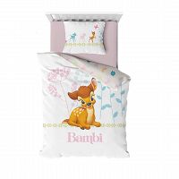 DUVET COVER BAMBI 100X140CM+40X60CM-COTON