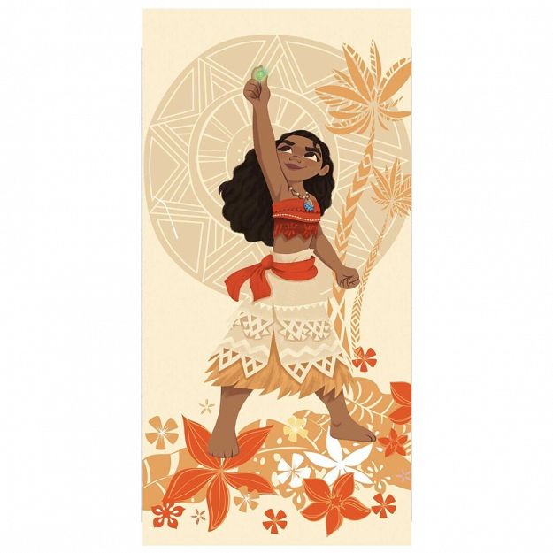 BEACH TOWEL VAIANA 70X140CM 100% POLYESTER