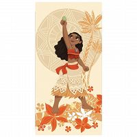 BEACH TOWEL VAIANA 70X140CM 100% POLYESTER