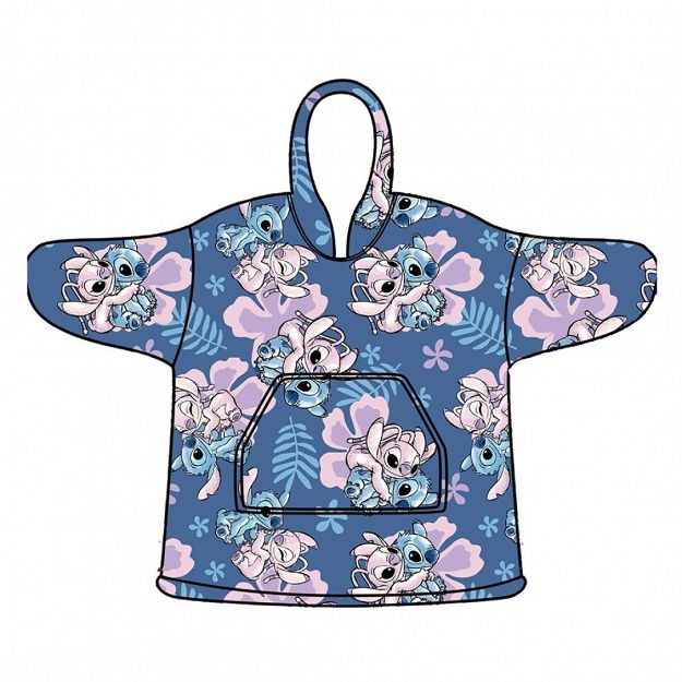SWEAT PONCHO STITCH SIZE 3-6Y