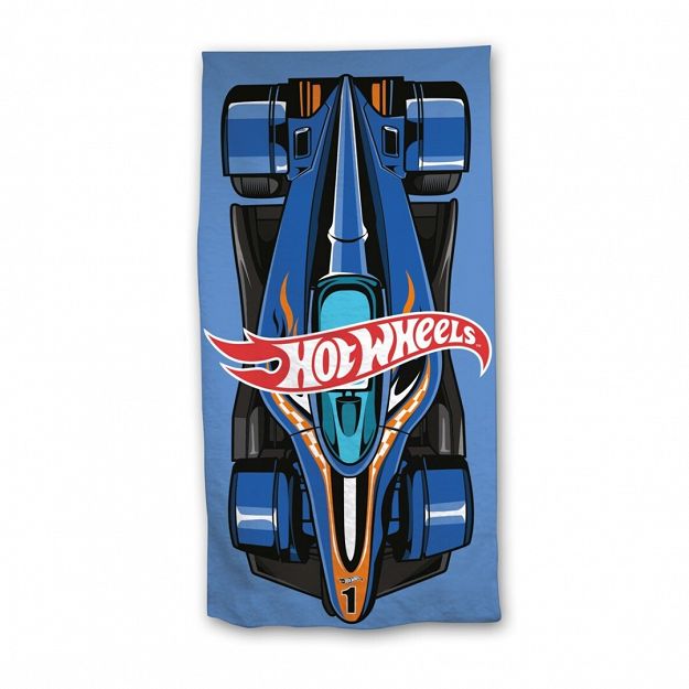 BEACH TOWEL HOT WHEELS 70X140CM 100% POLYESTER