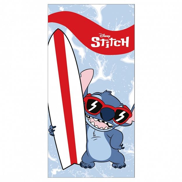 BEACH TOWEL STITCH 70X140CM 100% POLYESTER