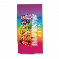 BEACH TOWEL RAINBOW HIGH  70X140CM 100%POLYESTER