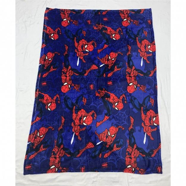 FLANEL BLANKET SPIDERMAN 110X150CM FLANEL