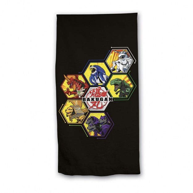BEACH TOWEL BAKUGAN  70X140CM 100% COTON 320G