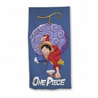 BEACH TOWEL ONE PIECE 70X140CM 100% POLYESTER