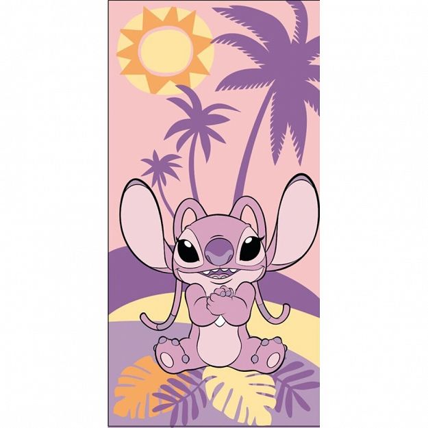 BEACH TOWEL STITCH 70X140CM 100% POLYESTER
