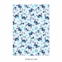 FLANEL BLANKET STITCH 110X150CM