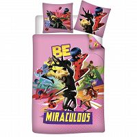 DUVET COVER MIRACULOUS 140X200+63X63CM MICROFIBER