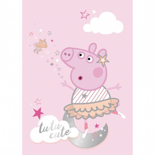 POLAR FLEECE PEPPA 100X140CM