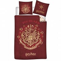 DUVET COVER HARRY POTTER POUDLARD 140X200+65X65CM 100% COTON EMB ECO
