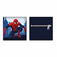 CUSHION SPIDERMAN 35X35CM VELBOA WITH POCKET