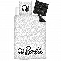 DUVET COVER BARBIE 140X200CM+63X63CM COTON