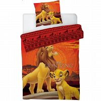 DUVET COVER LION KING 140X200+63X63CM MICROFIBER