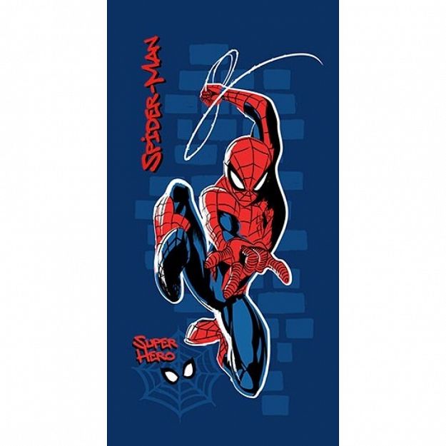 BEACH TOWEL SPIDERMAN 70X140CM 100% COTON 320GSM