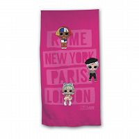 BEACH TOWEL LOL SURPRISE 70X140CM 100% POLYESTER