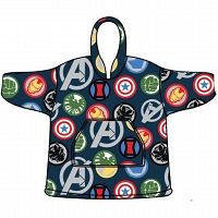 SWEAT PONCHO AVENGERS  SIZE ADULT
