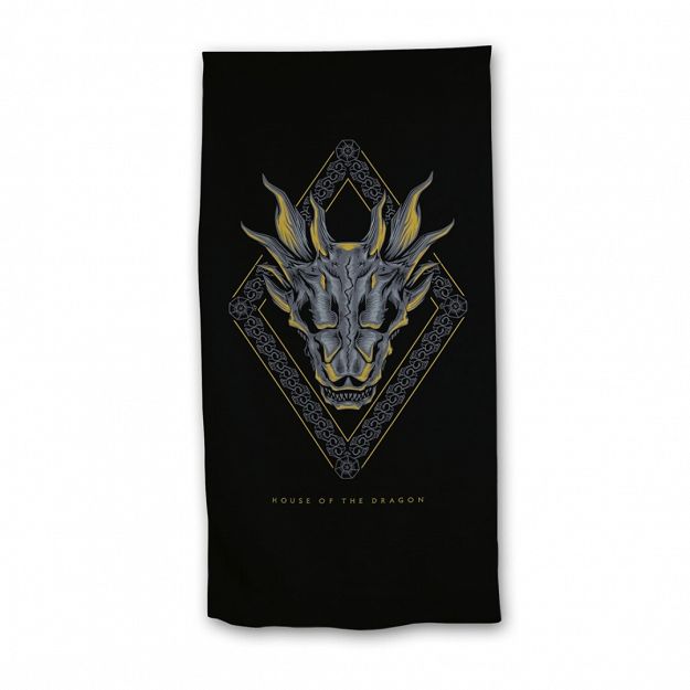 BEACH TOWEL HOUSE OF DRAGON 70X140CM 100%POLYESTER