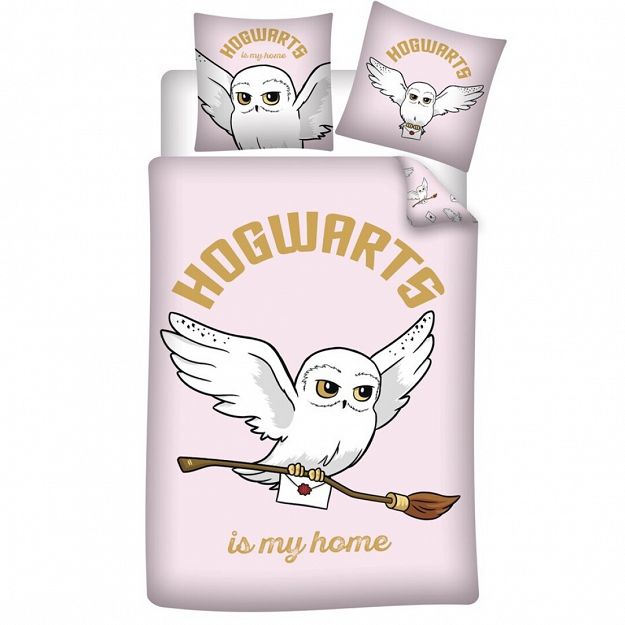 DUVET COVER HARRY POTTER 140X200+63X63CM 100% POLYESTER