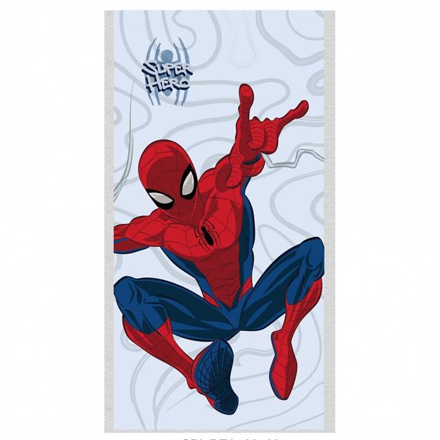 BEACH TOWEL SPIDERMAN 70X140CM 100% POLYESTER