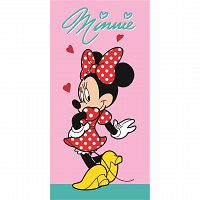 BEACH TOWEL MINNIE 70X140CM 100% POLYESTER