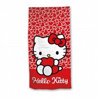 BEACH TOWEL HELLO KITTY 70X140CM 100% POLYESTER