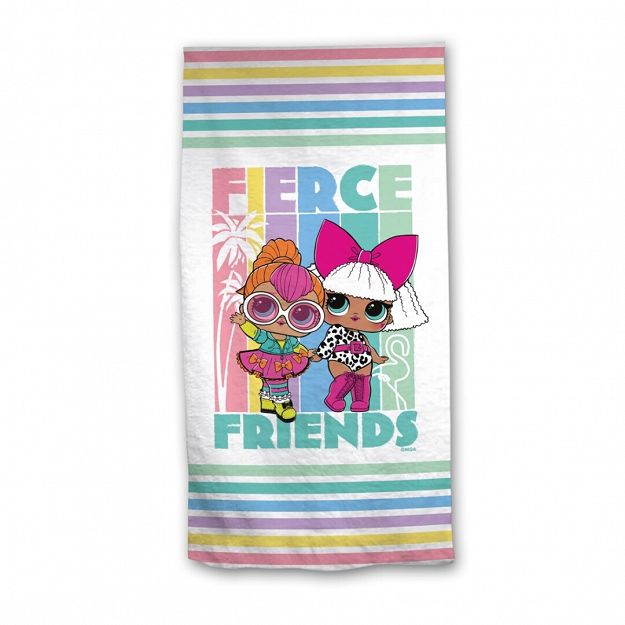 BEACH TOWEL LOL SURPRISE 70X140CM POLYESTER