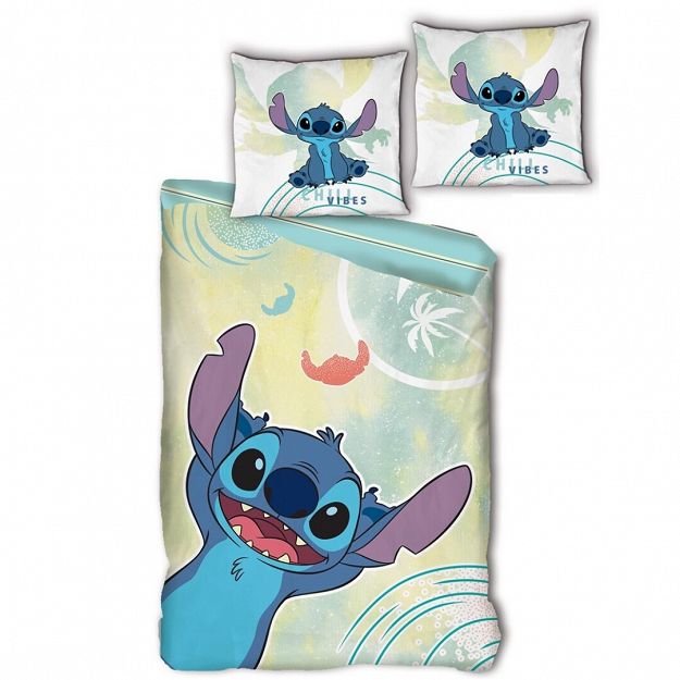 DUVET COVER STITCH 140X200+65X65CM-COTON54