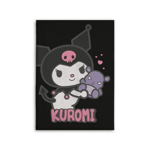 BLANKET KUROMI 110X150CM FLANEL