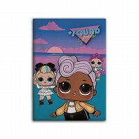 POLAR FLEECE LOL SURPRISE 100X140CM