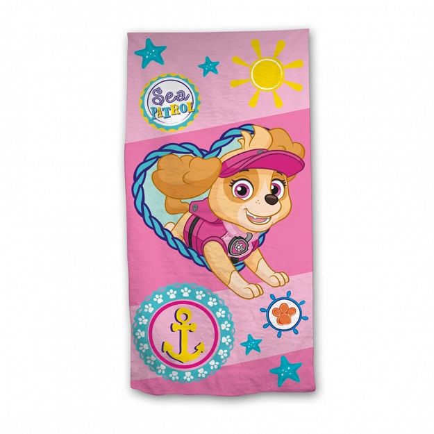 BEACH TOWEL PAW PATROL 70X140CM 100% COTTON 290GSM