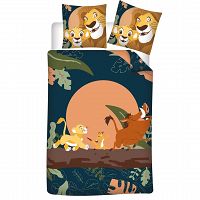 DUVET COVER LION KING 140X200+65X65CM POLYCOTON