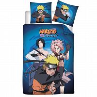 DUVET COVER NARUTO 140X200+63X63CM 100%POLYESTER