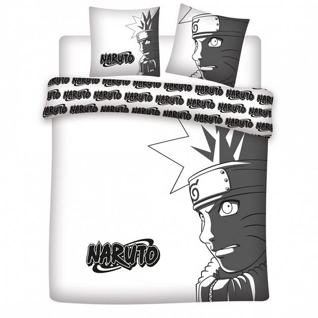 DUVET COVER NARUTO 240X220+2X65X65CM POLYCOTON
