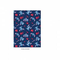 FLANEL BLANKET STITCH 110X150CM