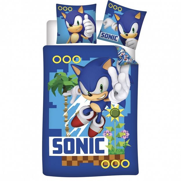 DUVET COVER SONIC 140X200+63X63CM-MICROFIBER