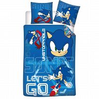 DUVET COVER SONIC 140X200+65X65CM POLYCOTON 52/48