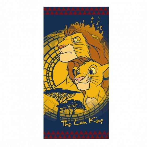 BEACH TOWEL LION KING 70X140CM 100% POLYESTER