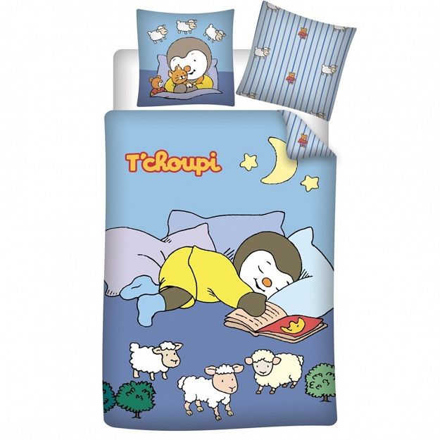 DUVET COVER TCHOUPI 140X200+65X65CM-COTON57