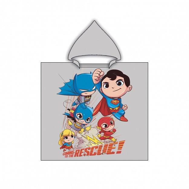 PONCHO BATMAN DC 55X110CM 100% POLYESTER