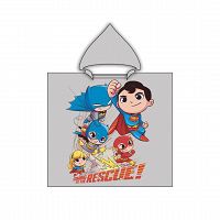 PONCHO BATMAN DC 55X110CM 100% POLYESTER