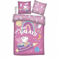 DUVET COVER PEPPA PIG 140X200+63X63CM MICROFIBER