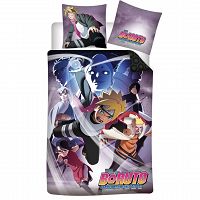 DUVET COVER BORUTO 140X200+65X65CM 100% COTTON