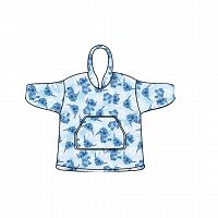 SWEAT PONCHO STITCH CHILDREN  SIZE7-14Y