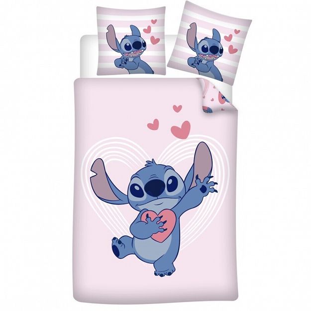 DUVET COVER STITCH 140X200CM+63X63CM COTON
