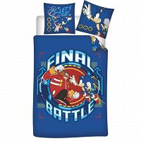 DUVET COVER SONIC 140X200+65X65CM 100% COTON