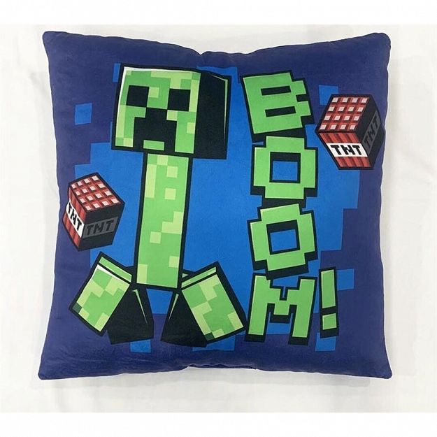 CUSHION VELBOA MINECRAFT  40X40CM VELBOA
