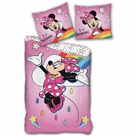 DUVET COVER MINNIE 140X200+63X63CM MICROFIBER