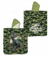 PONCHO JURASSIC 60X120CM 100%COTON 290G